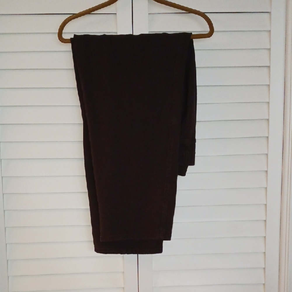 DreamJeannes by Quacker Factory 3X Short Petite Brown Pants Jeans